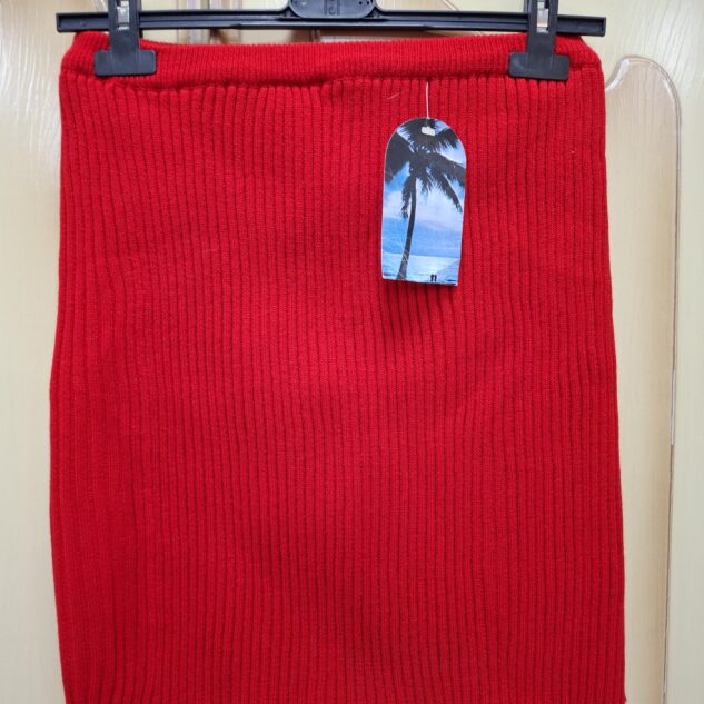 Falda de punto vintage