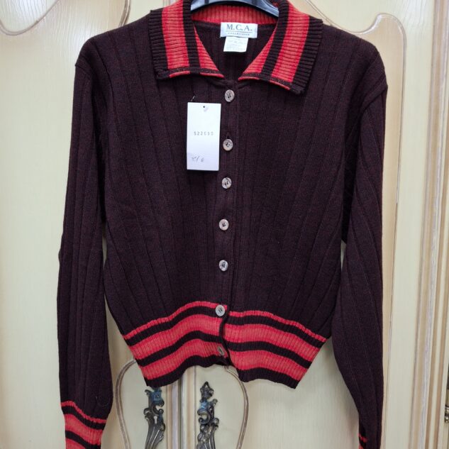 Rebeca vintage con cuello