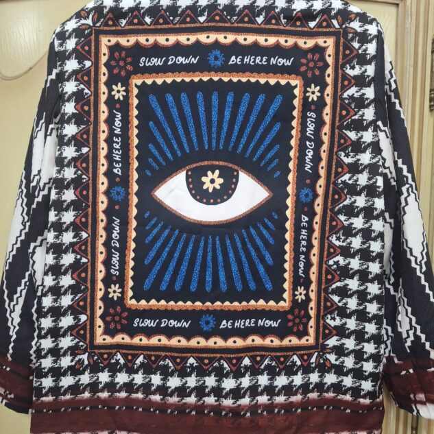 Chaqueta ojo en marco