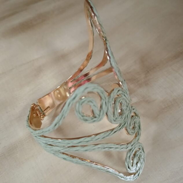 Brazalete color verde agua