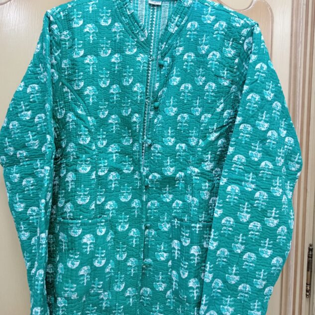 Chaqueta reversible verde