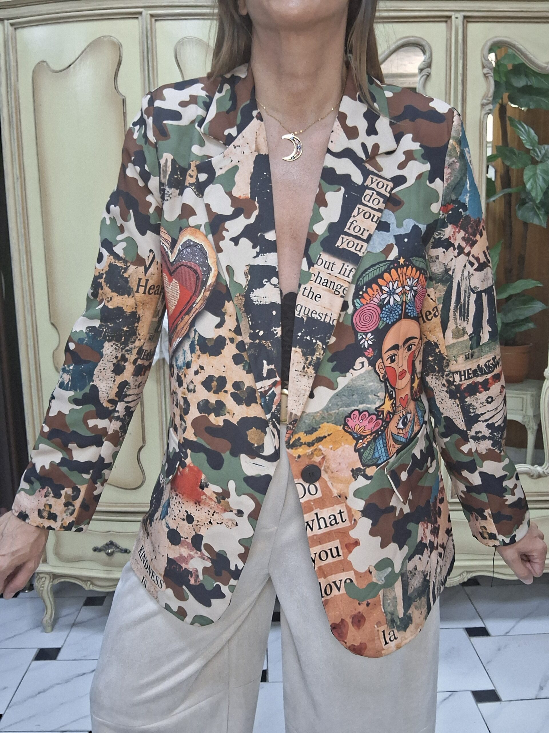 Chaqueta militar Frida - Imagen 2