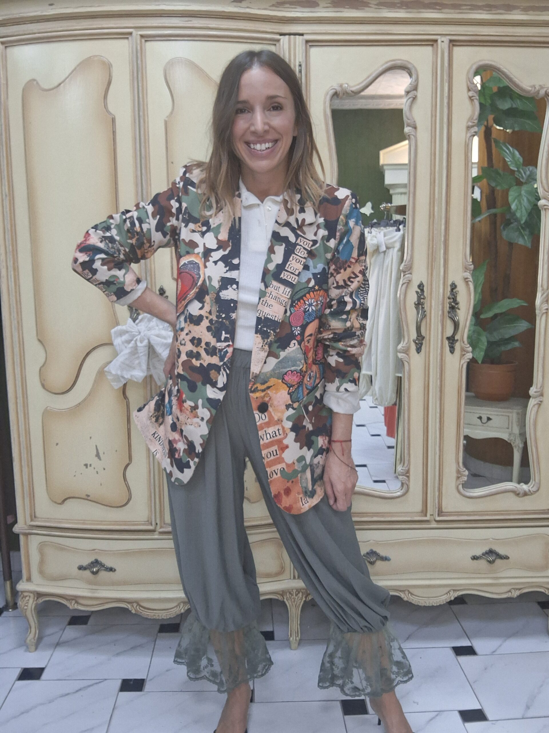 Chaqueta militar Frida - Imagen 6