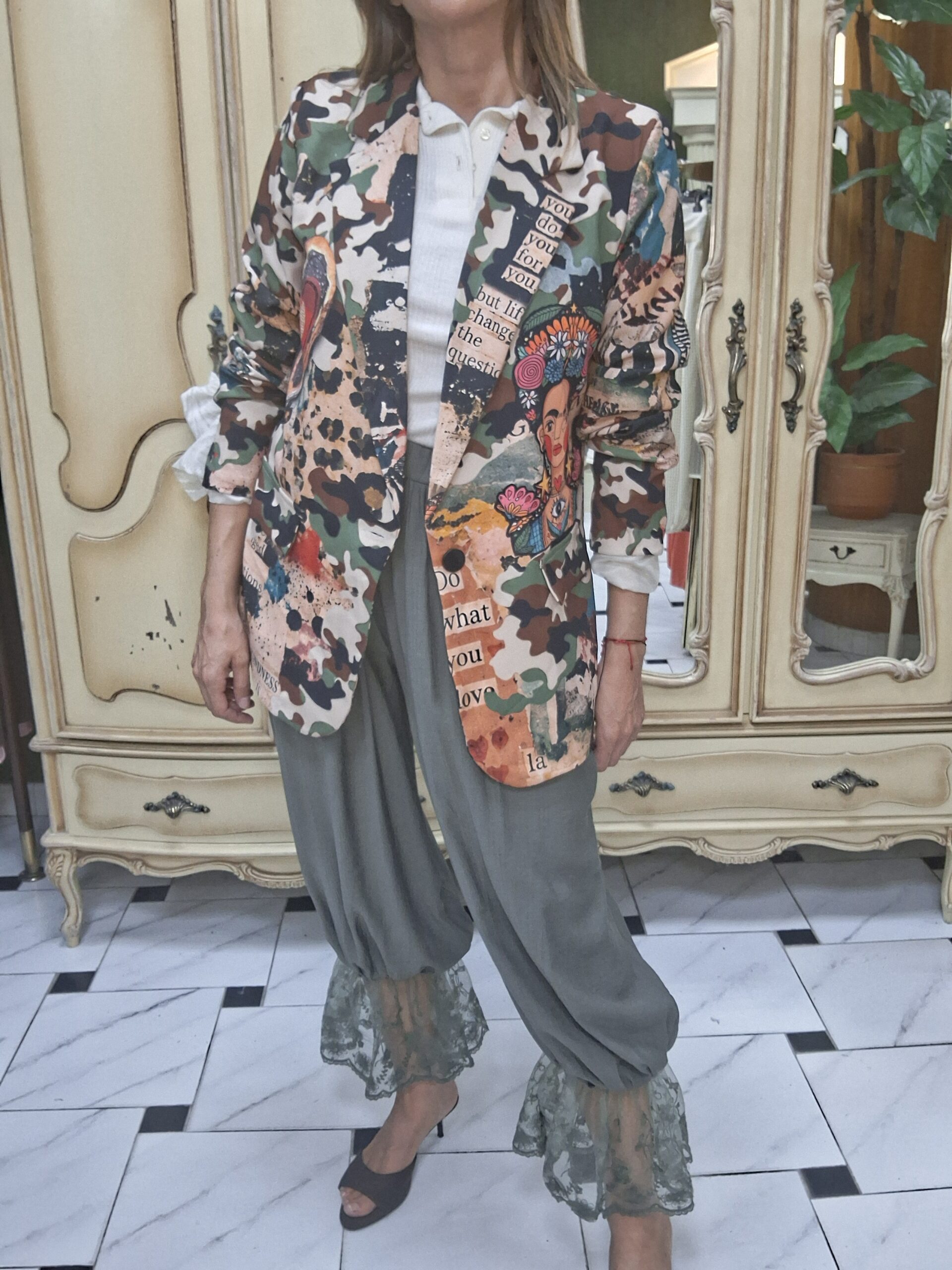 Chaqueta militar Frida - Imagen 8